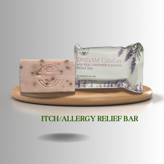 DREiAM CalaLav with REAL LAVENDER FLOWERS Relief Bar